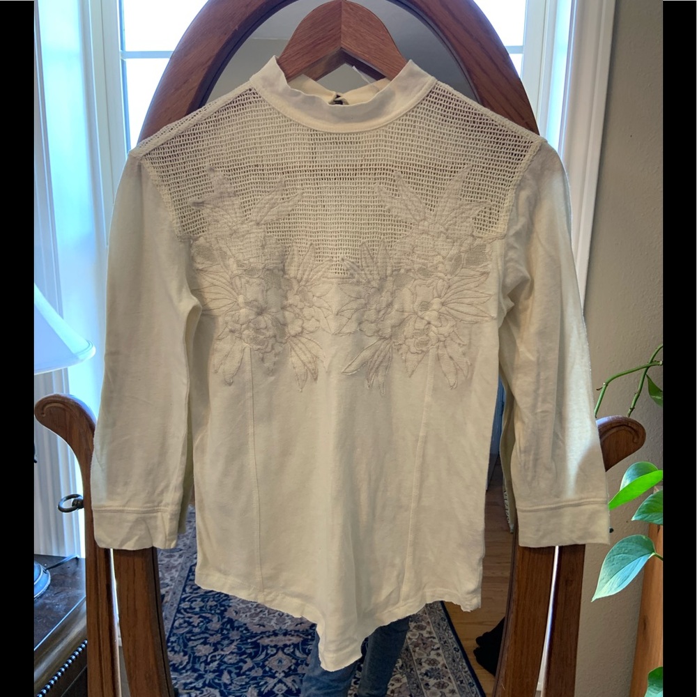 Free people mock neck top